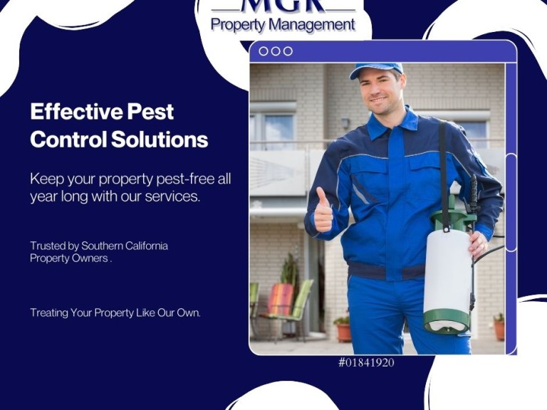 Pest Control for MGR Property Management